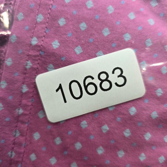 Mens Jos. A. Bank Traveler Pink & Blue Polo Shirt 100% Cotton Short Sleeve XXL - Picture 7 of 7